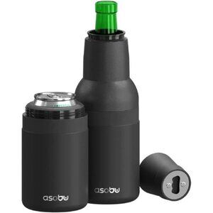 Frosty Beer Holder,2 Go Vacuum Insulated Double Walled Stainless Steel